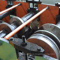 Máquina formadora de rollos de perfiles de acero de la construcción